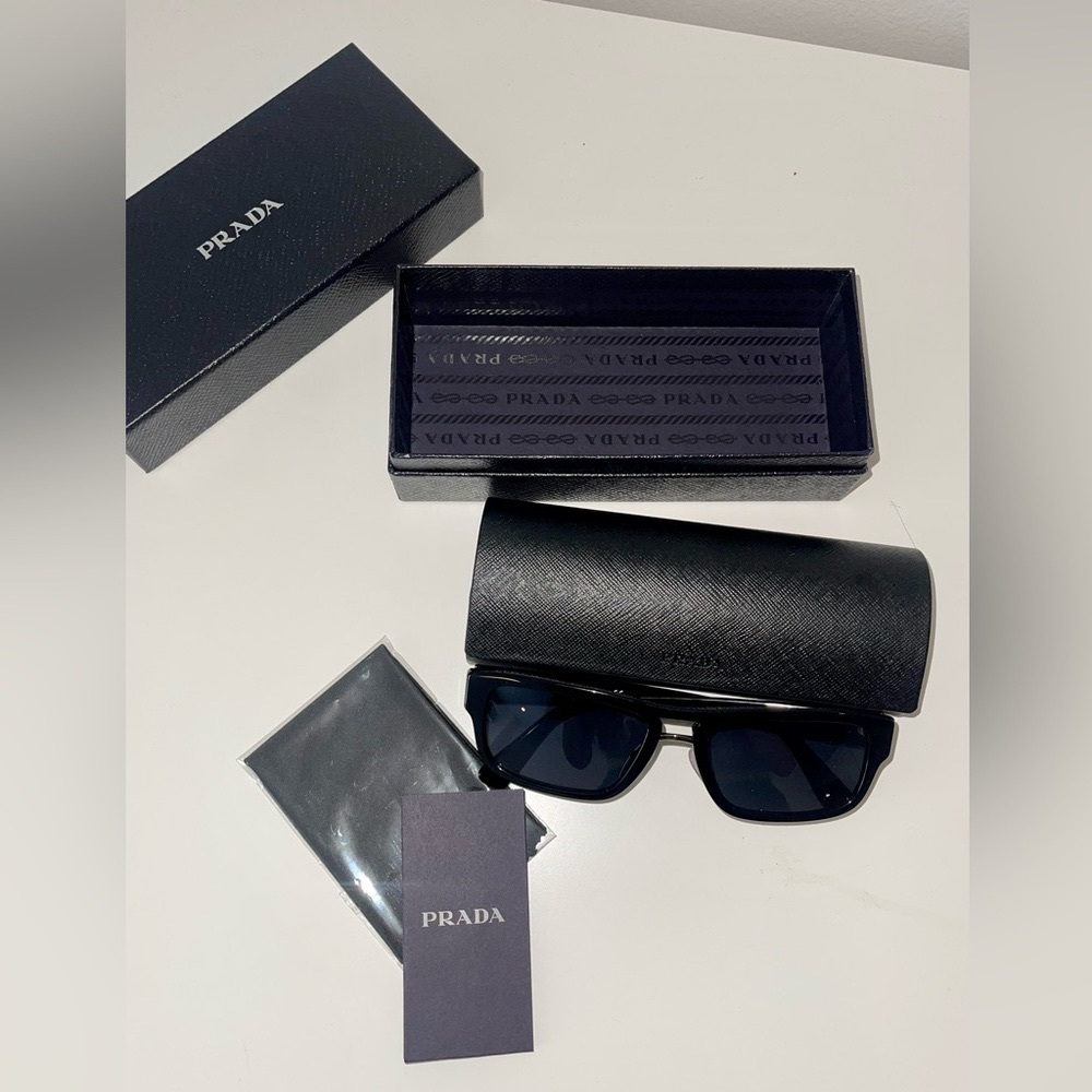 PRADA UNISEX sunglasses- with original box and packaging